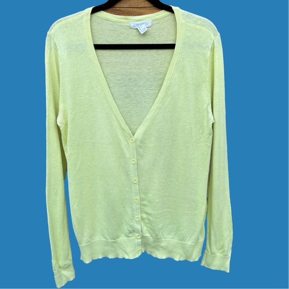 Forever 21 Sweaters - Sz L-yellow cardigan